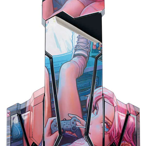 Pink Hair Anime Gamer Girl by Ivy Dolamore BENGOO G9000 Skin
